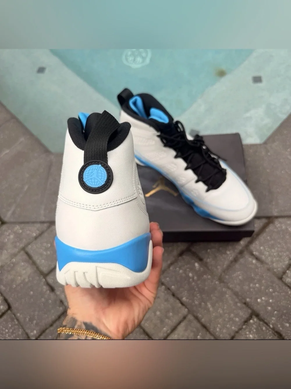 Jordan air powder